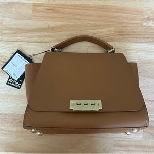 Zac Posen Tan Leather Satchel (brand new)